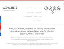 Tablet Screenshot of jacoalberts.com